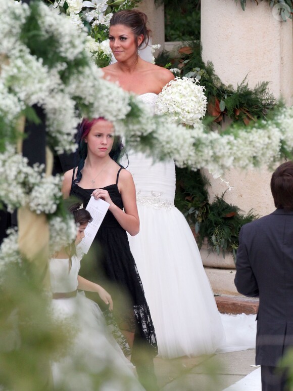Exclusivité : Cérémonie de mariage de Chris Kirkpatrick, ancien membre du groupe 'N Sync, et de Karly Skladany a l'Hôtel Loews d'Orlando, le 2 Novembre 2013. Parmi les invites, on pouvait voir Justin Timberlake et sa femme Jessica Biel et les anciens membres du groupe N Sync Lance Bass, Joey Fatone et JC Chasez.