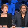 Natacha Polony et Aymeric Caron dans On n'est pas couché, le samedi 9 novembre 2013 sur France 2.