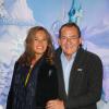Jean-Pierre Pernaut et Nathalie Marquay découvrent le Noël Enchanté de Disneyland Paris, le 9 novembre 2013.