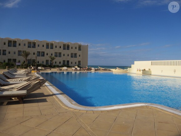 La piscine du Radisson Blu Ulysse, à Djerba.