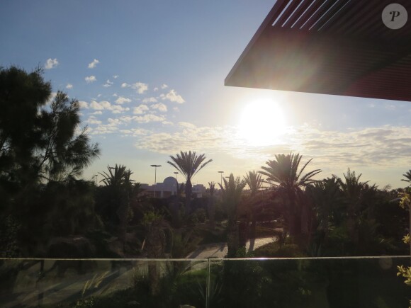 Fin de journée à Djerba, au Radisson Blu Palace, le 10 novembre 2013.