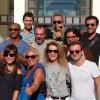Bruno Solo, Cyrielle Clair, Lucien Jean-Baptiste, Christophe Barratier, Antoine Duléry, Flore Bonaventura ou encore Grégory Fitoussi posent en compagnie de Xavier et Martine Vidal, organisateurs de l'Escapade des Stars. Le 11 novembre 2013, au Radisson Blu Palace, à Djerba