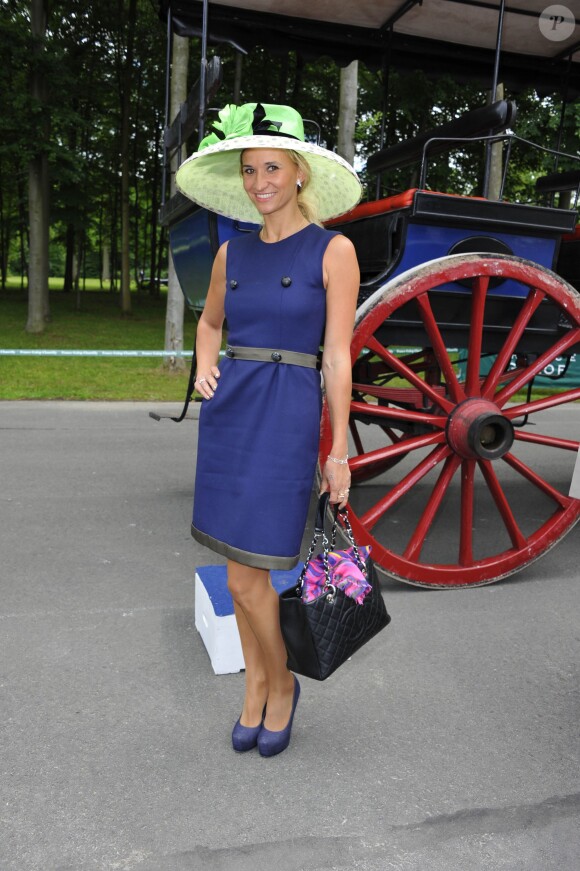 Tatiana Golovin, en juin 2012 à Chantilly.