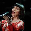 Mireille Mathieu en concert au Kremlin à Moscou en Russie le 3 Novembre 2012.