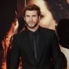 Liam Hemsworth lors de la première du film "Hunger Games : L'embrasement" à Madrid, le 13 novembre 2013.