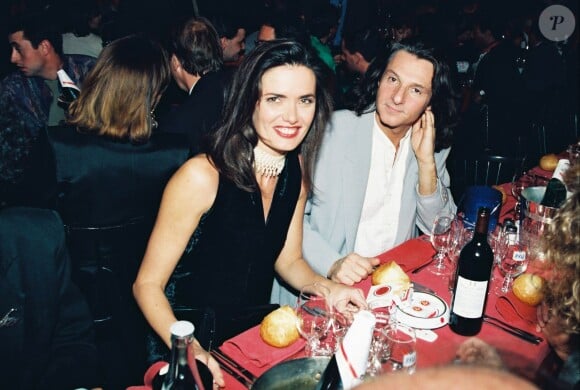 Annie Pujol et Gérard Blanc à Paris le 25 octobre 1995. 