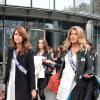 Miss Champagne-Ardennes 2013, Louise Bataille, et Chloé Deler, Miss Guadeloupe 2013,