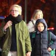 Michelle Williams revient de l'école avec sa fille Matilda à New York le 15 novembre 2013.