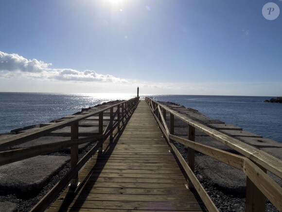 Exclusif - Sur le tournage du film "In the Heart of The Sea" sur l'île de La Gomera aux Canaries, le 15 novembre 2013