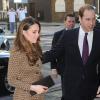 Kate Middleton et William se rendent chez l'association Only Connect à Londres le 19 novembre 2013.