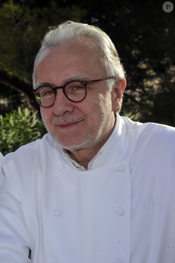 Alain Ducasse - Festivités pour le 25eme anniversaire du restaurant "Le Louis XV" à Monaco, le 17 novembre 2012.