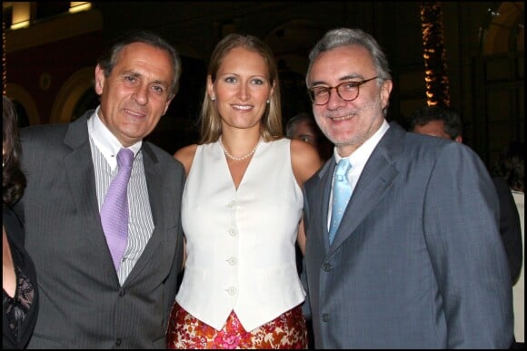 Gwenaëlle Gueguen et Alain Ducasse à Monaco en 2005.