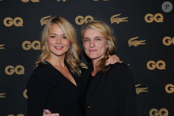 Exclusif : Virginie Efira et une amie lors de la soirée des GQ Awards, édition française, au sein du museum d'histoire naturelle à Paris le 20 novembre 2013