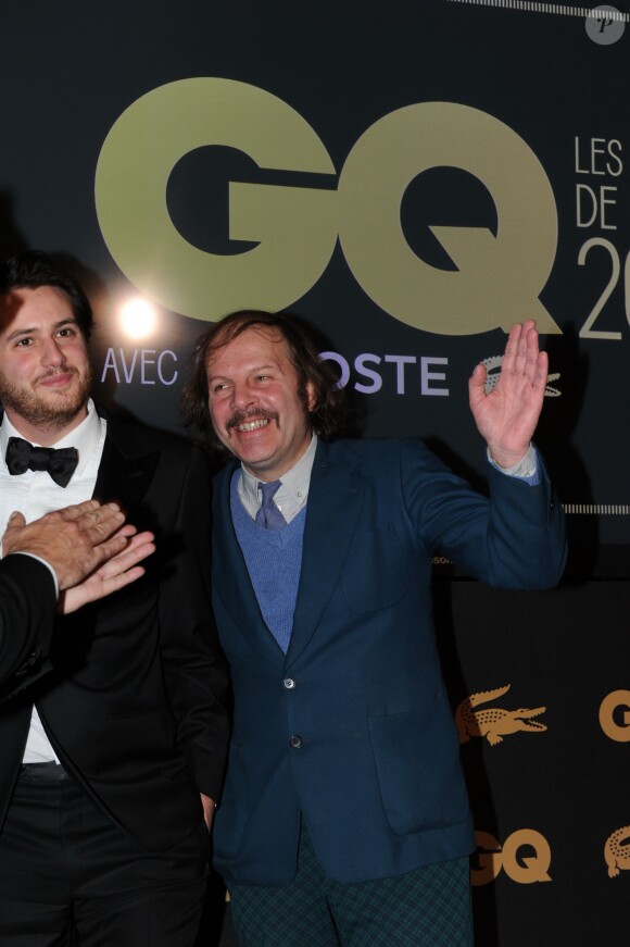 Exclusif : Philippe Katerine lors de la soirée des GQ Awards, édition française, au sein du museum d'histoire naturelle à Paris le 20 novembre 2013