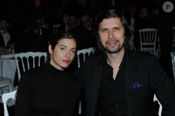 Exclusif : Pedro Winter et sa femme lors de la soirée des GQ Awards, édition française, au sein du museum d'histoire naturelle à Paris le 20 novembre 2013