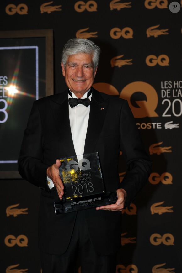 Exclusif : Maurice Lévy lors de la soirée des GQ Awards, édition française, au sein du museum d'histoire naturelle à Paris le 20 novembre 2013