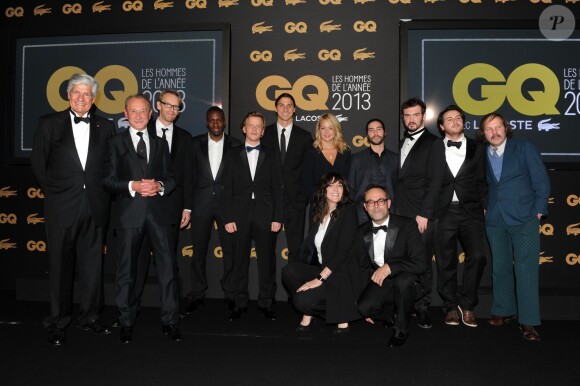 Exclusif : Les lauréats lors de la soirée des GQ Awards, édition française, au sein du museum d'histoire naturelle à Paris le 20 novembre 2013