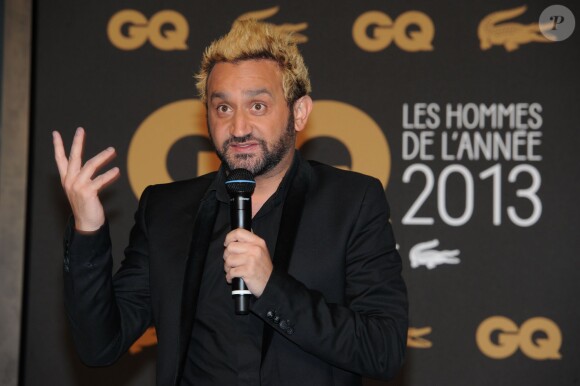 Exclusif : Cyril Hanouna lors de la soirée des GQ Awards, édition française, au sein du museum d'histoire naturelle à Paris le 20 novembre 2013