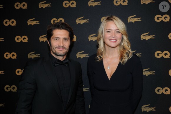 Exclusif : Bixente Lizarazu et Virginie Efira lors de la soirée des GQ Awards, édition française, au sein du museum d'histoire naturelle à Paris le 20 novembre 2013