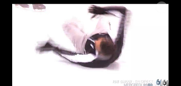 La chute de Richard Virenque dans la bande-annonce d'Ice Show - le 27 novembre 2013 sur M6