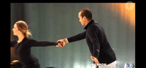 Merwan Rim dans la bande-annonce d'Ice Show - le 27 novembre 2013 sur M6