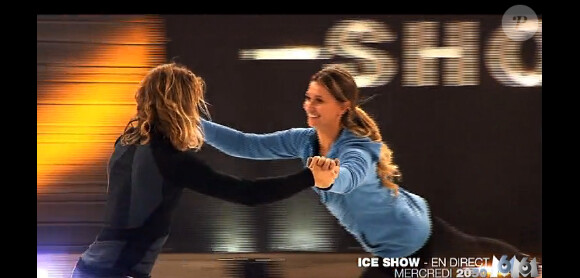 Tatiana Golovin donne tout sur la glace dans la bande-annonce d'Ice Show - le 27 novembre 2013 sur M6