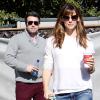 Ben Affleck et Jennifer Garner à Los Angeles (Brentwood) dans la matinée du 24 novembre 2013