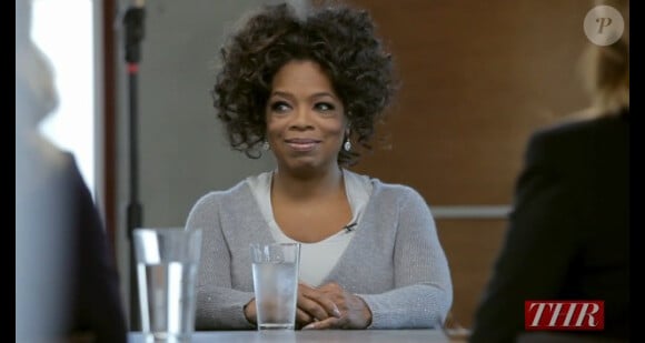 Oprah Winfrey à la table ronde "actrices" du magazine The Hollywood Reporter