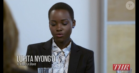 Lupita Nyong'o à la table ronde "actrices" du magazine The Hollywood Reporter