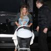 Kim Kardashian va faire du shopping avec sa fille North à New York, le 26 novembre 2013.
