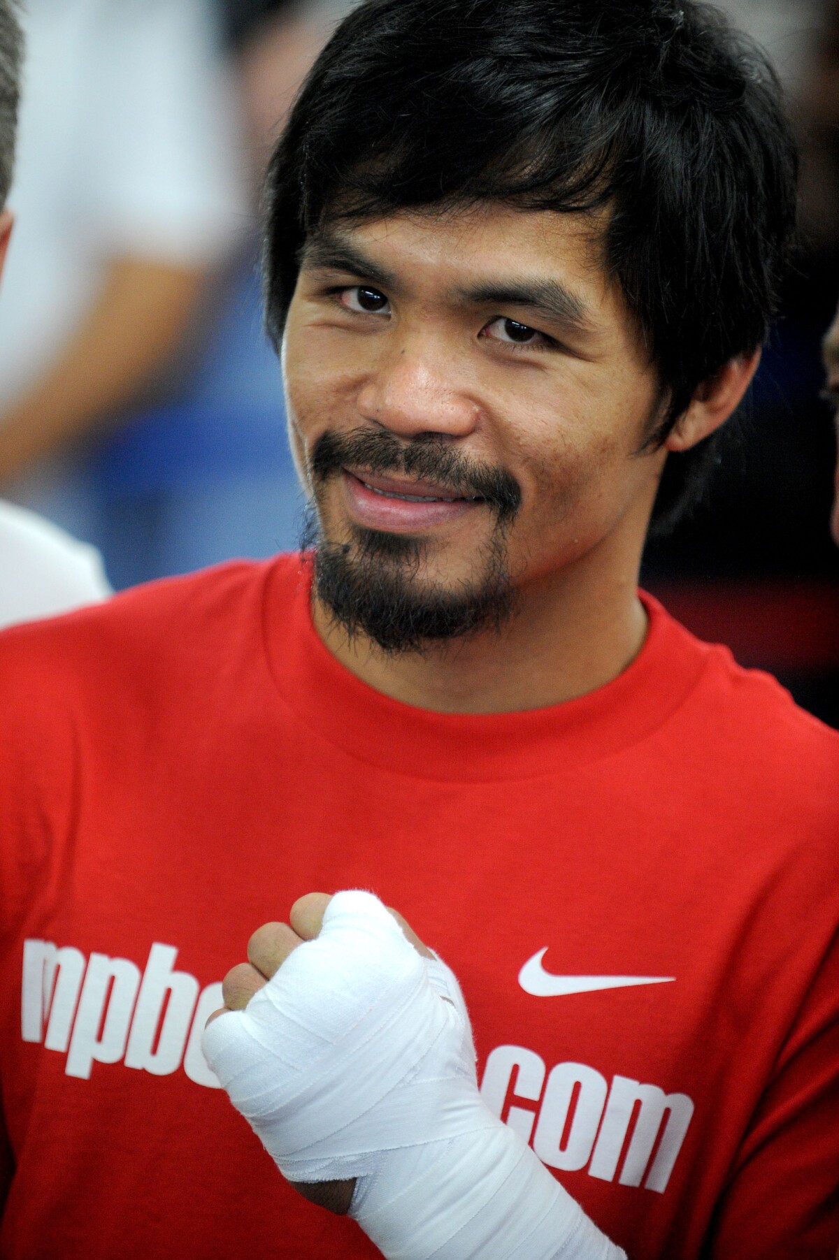 Photo : Le Boxeur Manny Pacquiao à Los Angeles Le 20 Avril 2011 ...