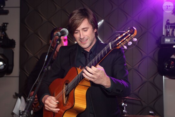 Thomas Dutronc à l'inauguration du premier DS World de Citroën à Paris, le 25 novembre 2013.