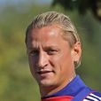 Philippe Mexès à Clairefontaine, le 30 août 2010.