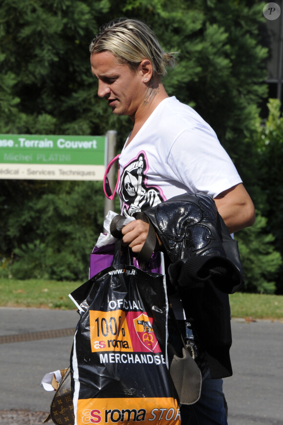 Philippe Mexès à Clairefontaine, le 9 août 2010.