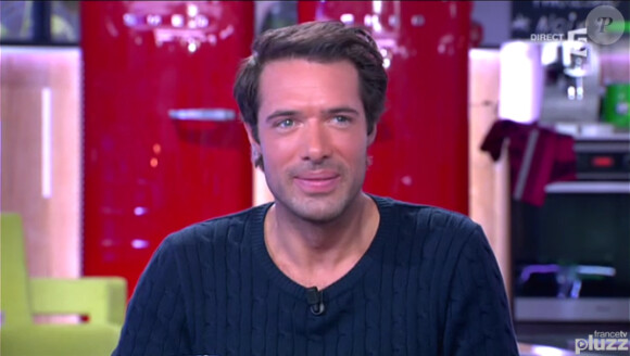 Nicolas Bedos dans l'émission C à vous sur France 5, le mercredi 27 novembre 2013.