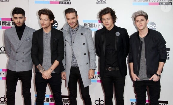 One Direction à la soirée "American Music Awards 2013" à Los Angeles, le 24 novembre 2013.
