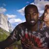 Kanye West et Kim Kardashian dans le clip de Bound 2.