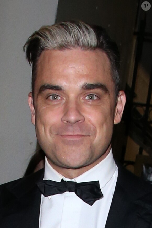 Robbie Williams à Londres, le 25 novembre 2013.