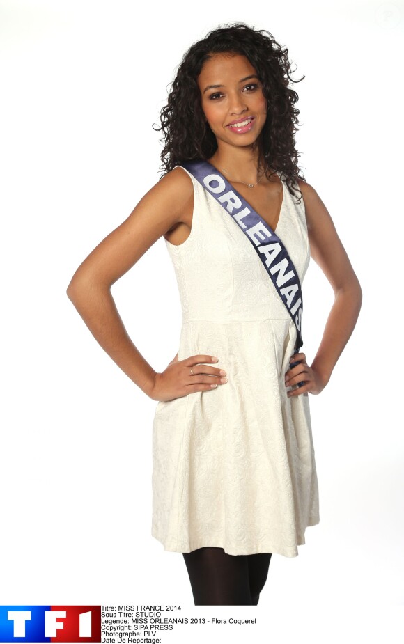 Flora Coquerel, Miss Orléanais 2013, candidate pour Miss France 2014