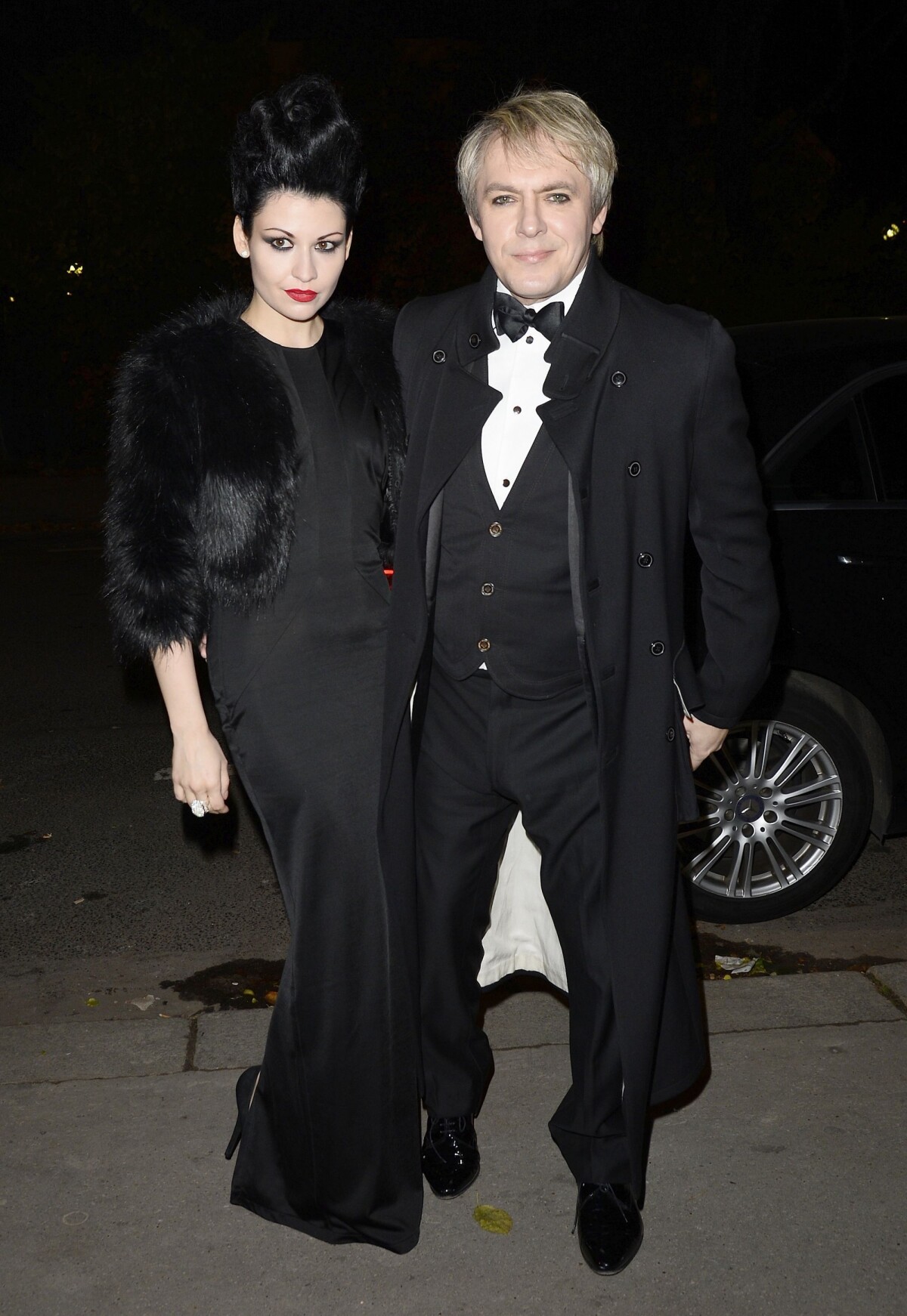 Photo : Nick Rhodes (Duran Duran) et Nefer Suvio - Vernissage de l ...