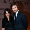 Christophe Ono-dit-Biot et Aline Courdiel - Vernissage de l'exposition "Cartier : Le style et l'histoire" au Grand Palais à Paris, le 2 decembre 2013.