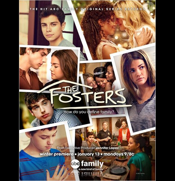 La série The Fosters, diffusée sur ABC Family et produite par Jennifer Lopez (2013).