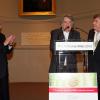 Jacques Mailhot, et Jean-Pierre Mocky, Alain Casabona lors de la remise du prix Alphonse-Allais 2013 à la Société d'encouragement pour l'industrie nationale à Paris le 2 decembre 2013
