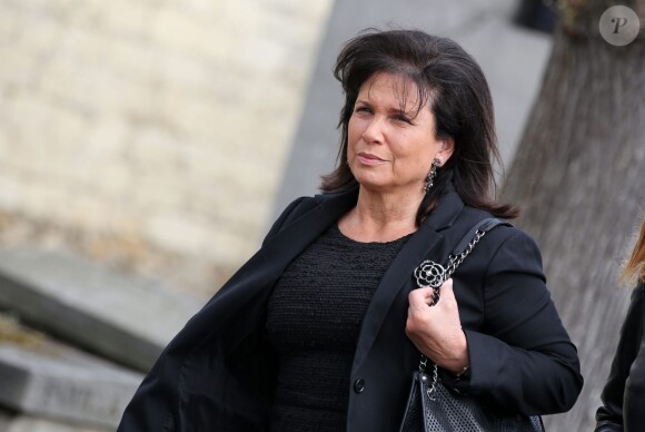 Anne Sinclair à Paris, le 15 avril 2013.