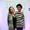 Exclusif - Vanessa Demouy et Sonia Rolland lors de la 2eme édition du "Spot des e-Fluent Mums", le salon des parents blogueurs, à l'espace Richelieu. Paris, le 4 décembre 2013.