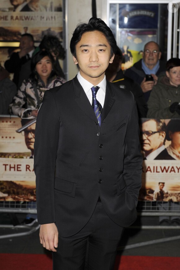 Tanroh Ishida lors de la première du film Railway Man à Londres, le 4 décembre 2013.