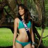 Mehiata Riaria, Miss Tahiti 2013, candidate en maillot de bain pour Miss France 2014.