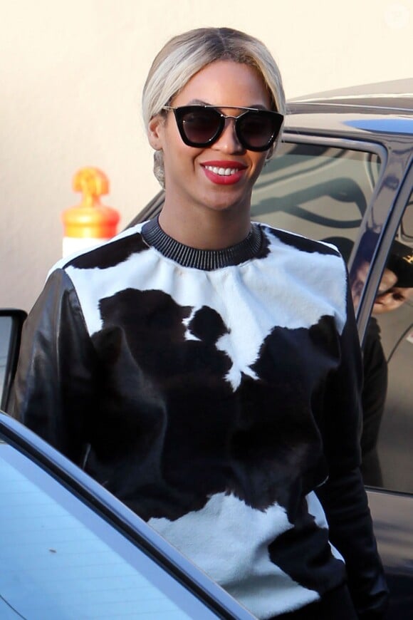 Beyoncé à West Hollywood. Los Angeles, le 6 décembre 2013.