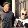 Jay Z et Beyoncé quittent un restaurant à West Hollywood, le 6 décembre 2013.