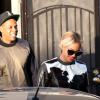 Jay Z et Beyoncé quittent un restaurant à West Hollywood, le 6 décembre 2013.